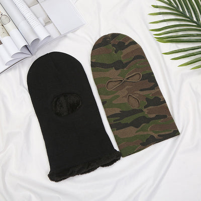 Gorro de Punto Camuflado con Tres Agujeros para Hombre - Image 11