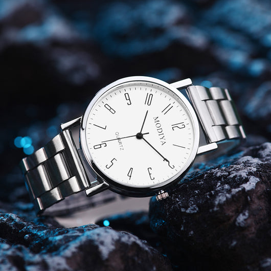 Reloj de Hombre con Banda de Aleación y Movimiento de Cuarzo - Image 7