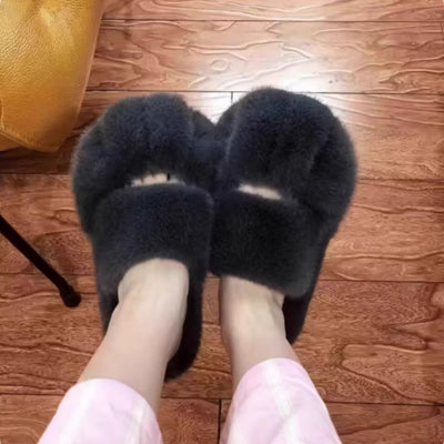 Pantuflas Cálidas con Diseño de Patitas de Gato y Forro Polar