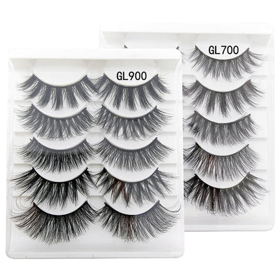 Pestañas Postizas 3D - Pack de 5 Pares Naturales y Suaves - Image 10