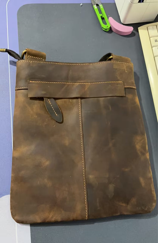 Bolsa Mensajera de Cuero para Hombre - Image 7