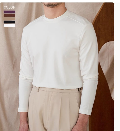 Camisa Base Slim Fit Elástica y Transpirable para Hombre - Image 10