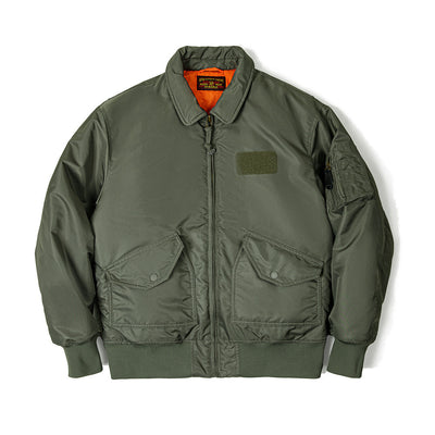 Chaqueta Piloto Acolchada Retro Americana - Algodón Grueso - Image 5