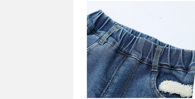 Jeans Infantiles Gruesos de Terciopelo para Niños y Niñas - Image 15