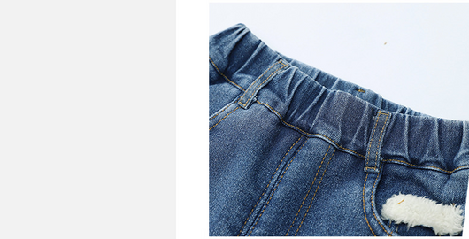 Jeans Infantiles Gruesos de Terciopelo para Niños y Niñas - Image 15