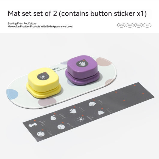 Botones de Comunicación para Mascotas - 4 Colores con Grabación de Voz - Image 22