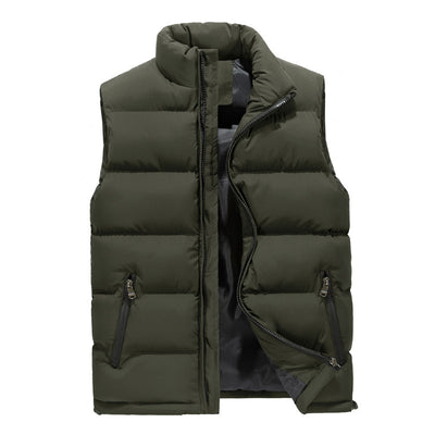 Chaleco Acolchado de Algodón para Hombre - Calidez Otoño e Invierno - Image 7