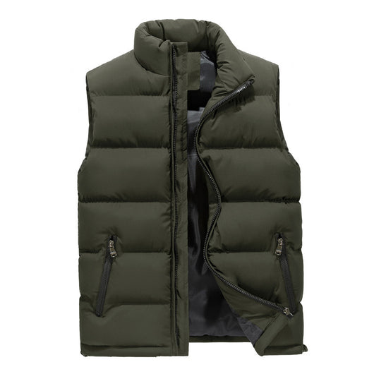 Chaleco Acolchado de Algodón para Hombre - Calidez Otoño e Invierno - Image 7