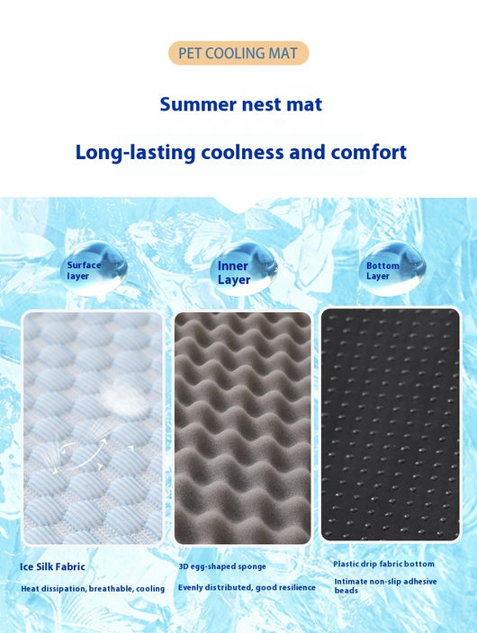 Colchoneta Refrigerante para Mascotas - Gel Frío Transpirable - Image 20