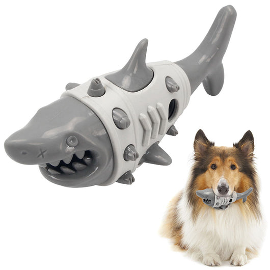 Juguete Mordedor para Perros con Diseño de Tiburón - Alivia la Dentición y Limpia los Dientes - Image 5