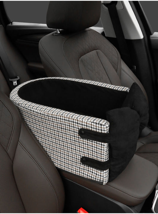 Cama Elevada para Mascotas con Soporte en Consola Central del Auto - Image 16