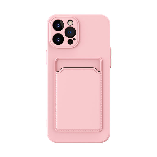 Funda de Silicona Líquida de Color Puro para Teléfono - Image 7
