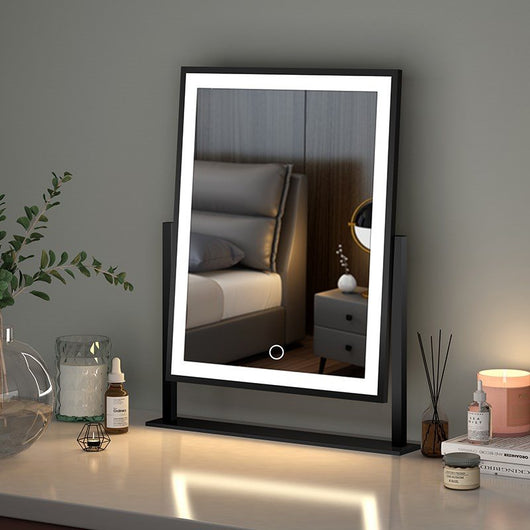 Espejo de Maquillaje Vertical con Luz LED para Dormitorio - Image 13