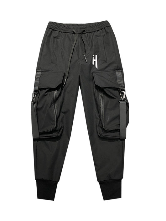 Pantalones Cargo Hip Hop con Bolsillos Funcionales - Image 10