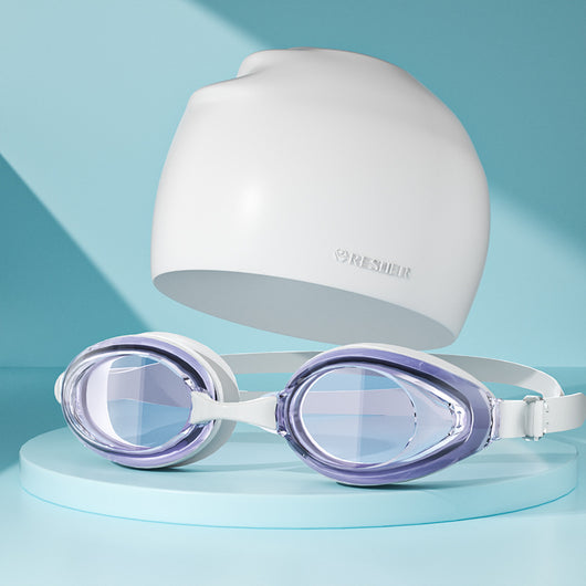 Gafas de Natación HD Anti-Empaño con Gorro - Marco Grande Impermeable - Image 16