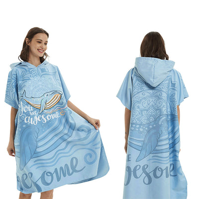 Bata de Baño Secado Rápido con Capucha - Image 6