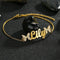 Pulsera de Acero Inoxidable con Letras Personalizadas para Mujer