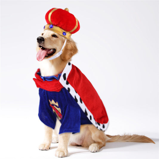 Conjunto de Accesorios Realeza para Perros - Corona y Capa - Image 2