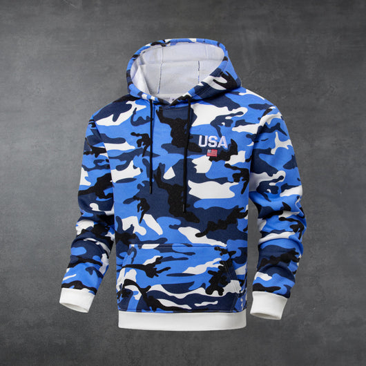 Sudadera Tipo Militar Gruesa para Hombre con Diseño Camuflaje - Image 2