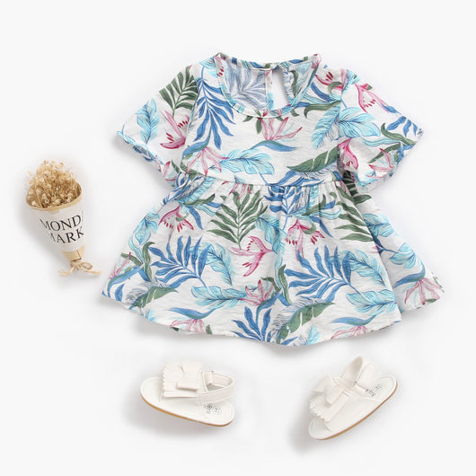Vestido Floral para Niña - Falda Fresca de Verano - Image 24