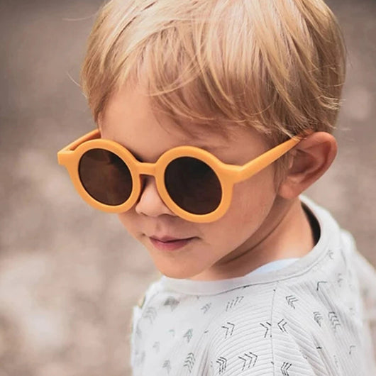 Gafas de Sol Infantiles Redondas Ligeras y Modernas - Image 20