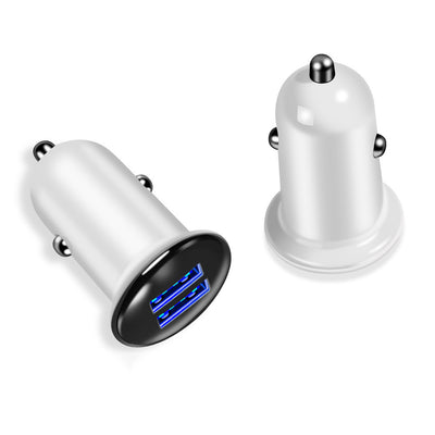 Cargador de Auto Dual USB 3A con Acabado Electrochapado - Image 9