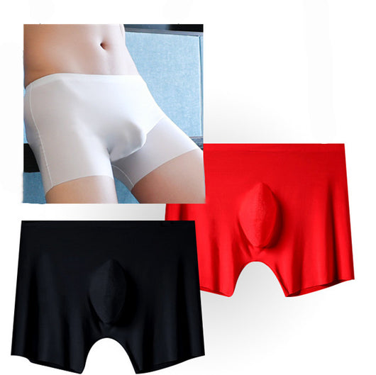 Calzoncillos Boxer Seamless de Seda Helada con Tecnología 3D - Image 13
