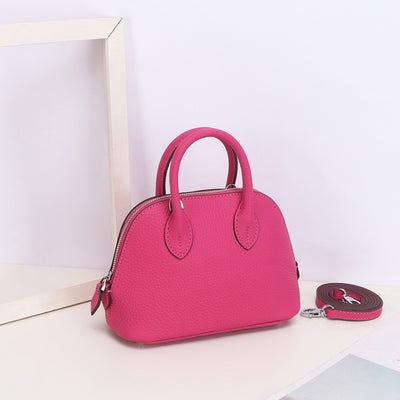 Bolso Bandolera de Cuero Genuino para Mujer - Diseño Minimalista - Image 4