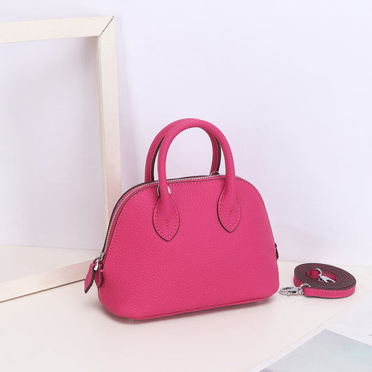 Bolso Bandolera de Cuero Genuino para Mujer - Diseño Minimalista - Image 4