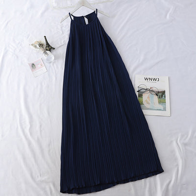 Vestido Falda Halter Sin Mangas Temperament - Image 15