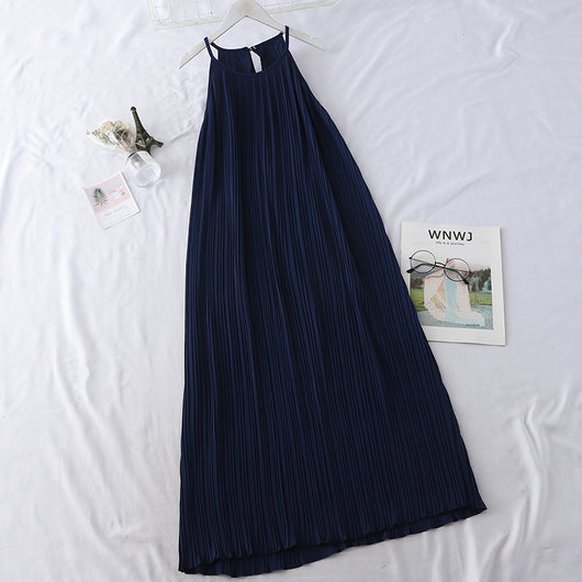 Vestido Falda Halter Sin Mangas Temperament - Image 15