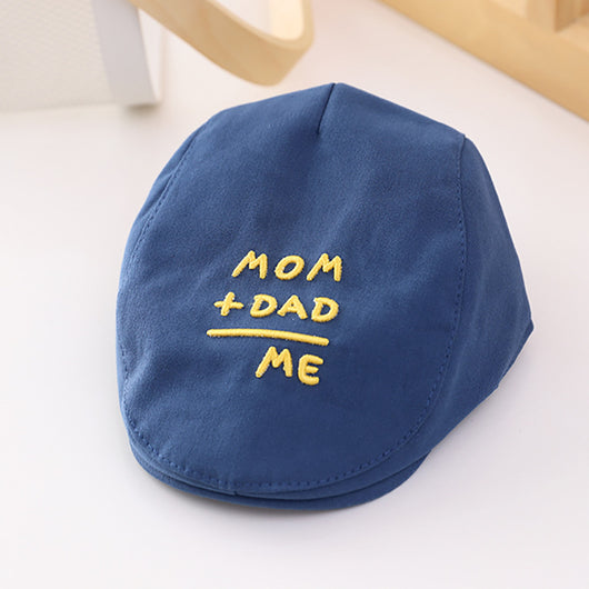 Gorro Infantil con Letras Bordadas y Protección Solar - Image 4