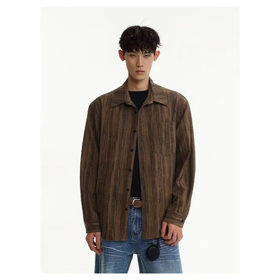 Chaqueta Casual Holgada Retro para Hombre - Estilo Vintage Moderno - Image 26