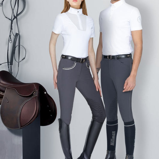 Pantalones de Equitación de Secado Rápido con Silicona