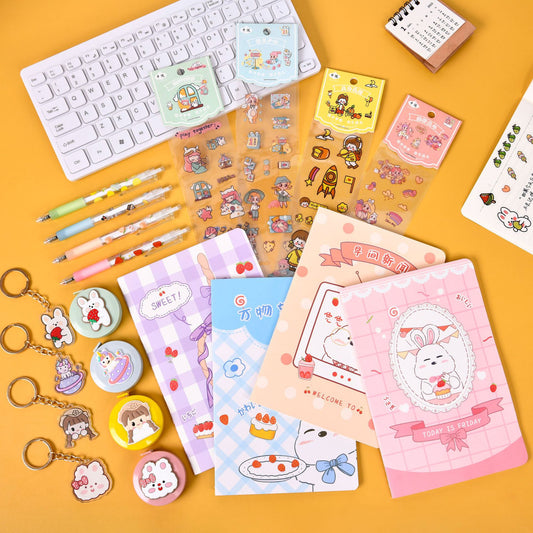 Set Completo de Útiles Escolares Infantiles con Diseños Divertidos - Image 2
