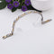 Pulsera Magnética de Titanio Corazón - Acero Inoxidable Plata y Oro