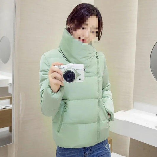 Chaqueta Corta Acolchada para Mujer Otoño e Invierno - Image 15