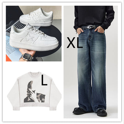 Tenis Blancos Casual con Suela Gruesa para Hombre - Image 17