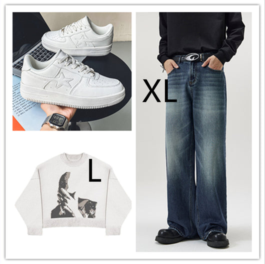 Tenis Blancos Casual con Suela Gruesa para Hombre - Image 17