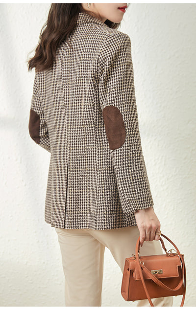 Chaqueta de Lana Corta para Mujer - Abrigo de Invierno Elegante - Image 11