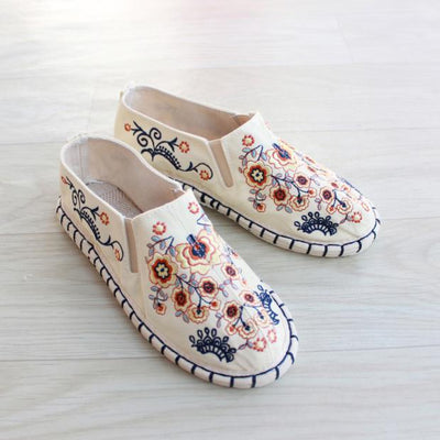 Zapatos Hanfu Respirable con Tacón Bajo para Mujer - Image 4