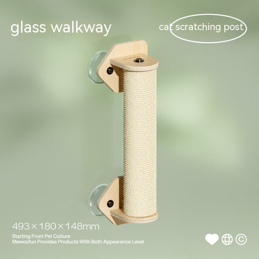 Árbol Rascador para Gatos con Cristal Biselado sin Cobertura - Image 8