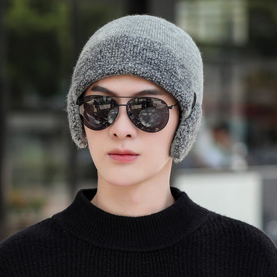 Gorro de Invierno para Hombre - Tejido Grueso y Cálido - Image 17