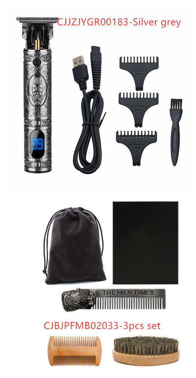 Peine Doble Cara para Barba y Plantilla de Afeitado Profesional - Image 7