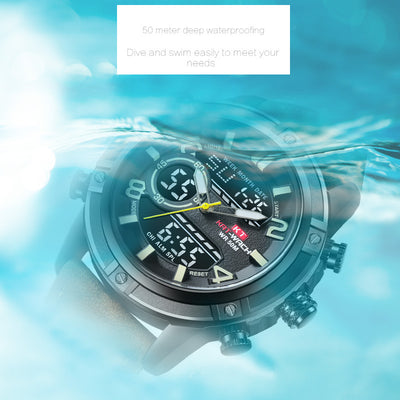 Reloj Deportivo de Lujo KAT-WACH para Hombre - Resistente al Agua con Esfera Luminosa - Image 3