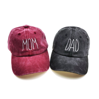 Gorra de Béisbol de Algodón Lavado con Bordado