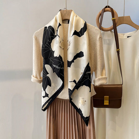 Pañoleta Cuadrada Primavera - Foulard Ligero Versátil - Image 2
