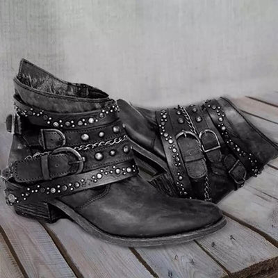 Botas Martin con Remaches Grandes