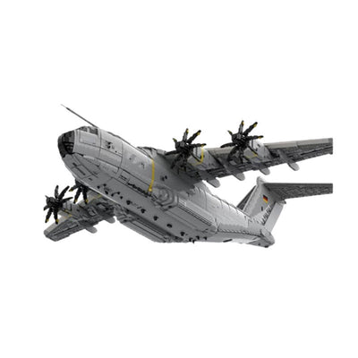 Avión de Pasajeros con Bloques de Construcción Pequeños - Image 3