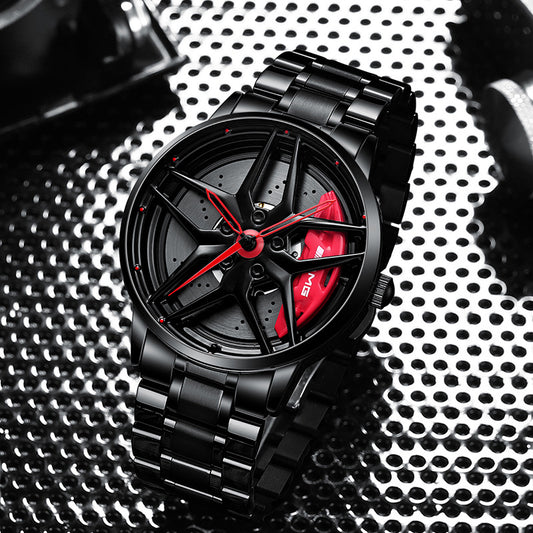 Reloj Hueco Pentagram Forging para Hombre - Diseño Estéreo de Moda